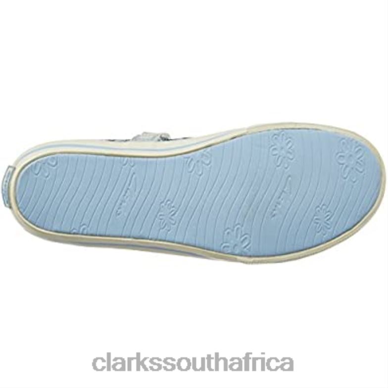 Clarks Glamit Junior Silver 840402978 Unisex Clarks Silver