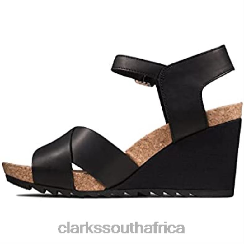 Flex Sun Clarks Black 840401479 Unisex Clarks Black Leather Black Leather