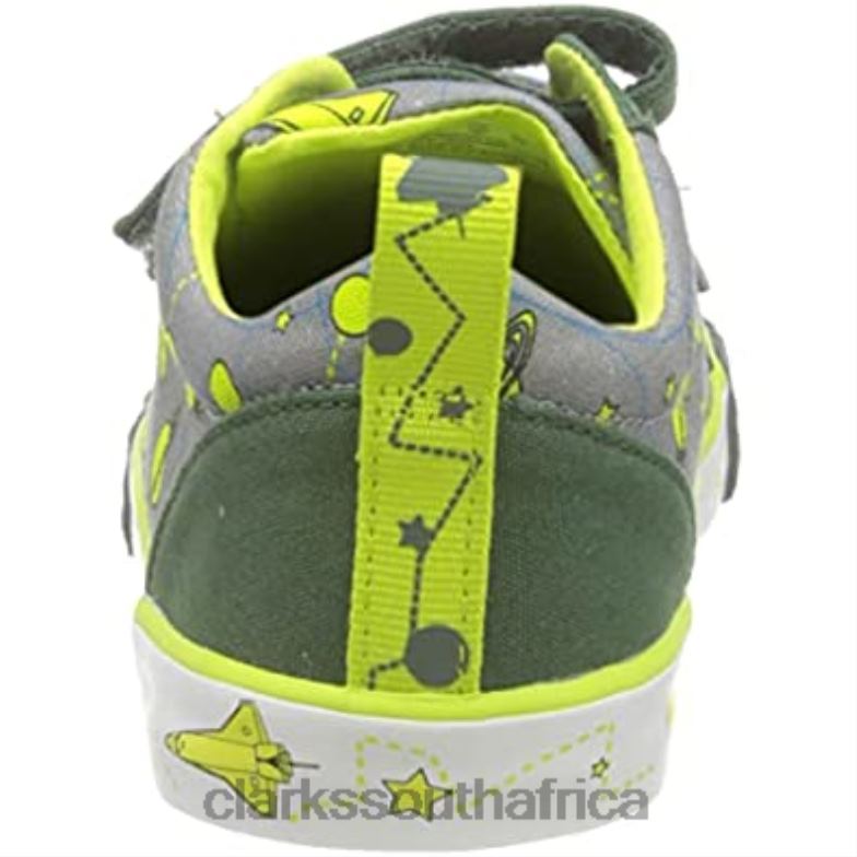 Grey Interest Foxing Lo O Sneaker Clarks 84040868 Unisex Clarks