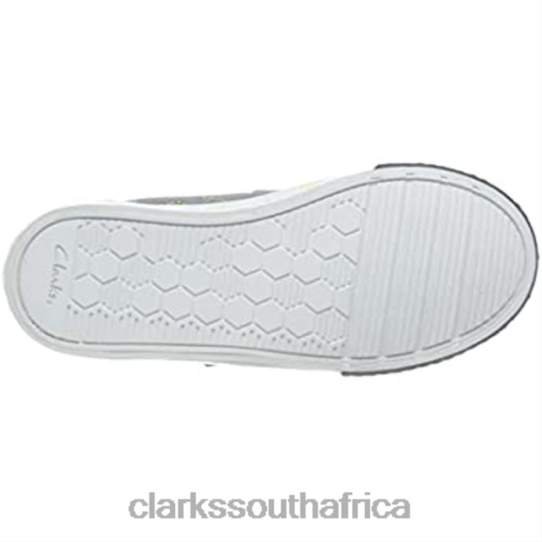 Grey Interest Foxing Lo O Sneaker Clarks 84040868 Unisex Clarks