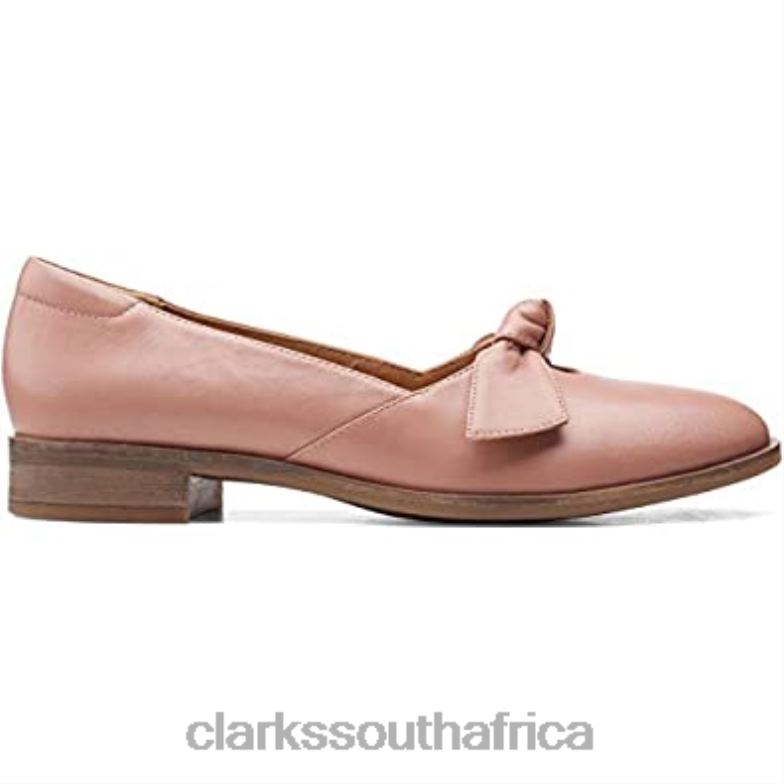 Rose Leather Trish Wave Clarks 84040436 Unisex Clarks Rose Leather