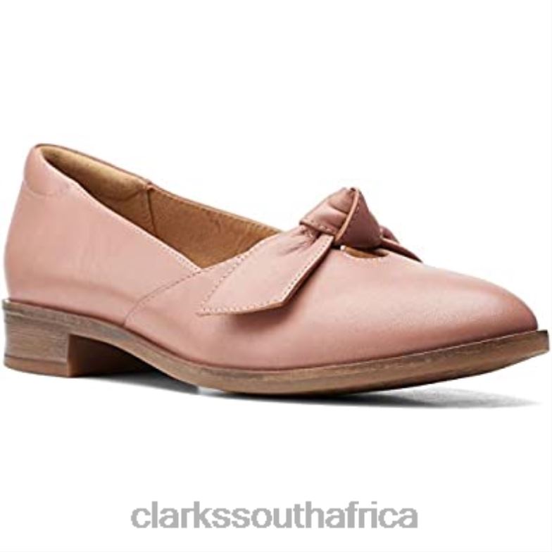 Rose Leather Trish Wave Clarks 84040436 Unisex Clarks Rose Leather