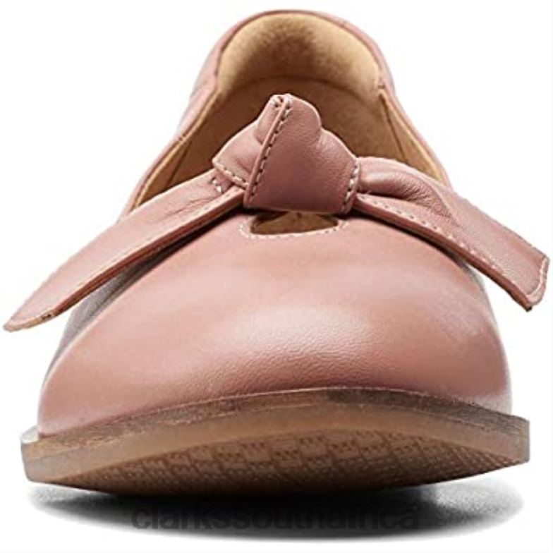 Rose Leather Trish Wave Clarks 84040436 Unisex Clarks Rose Leather