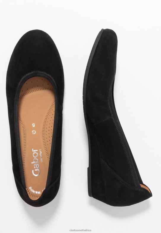 Wedges Clarks Schwarz 840407039 Unisex Clarks Schwarz