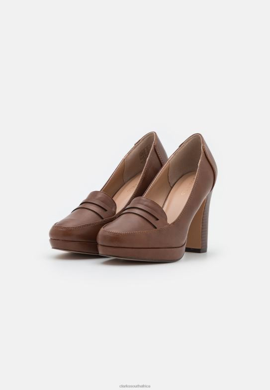 Platform Heels Clarks Cognac 840406983 Unisex Clarks Cognac