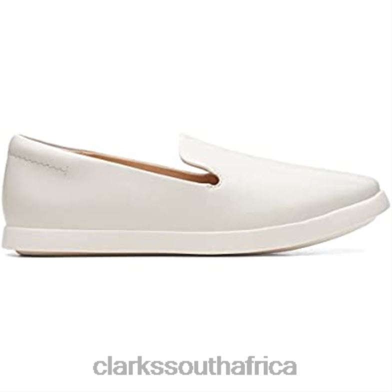 Ace Lite Lo Leather Shoes White Clarks 84040134 Unisex Clarks