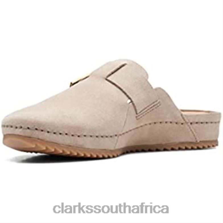 Clarks Brookleigh Mule Suede Shoes 84040114 Unisex Clarks