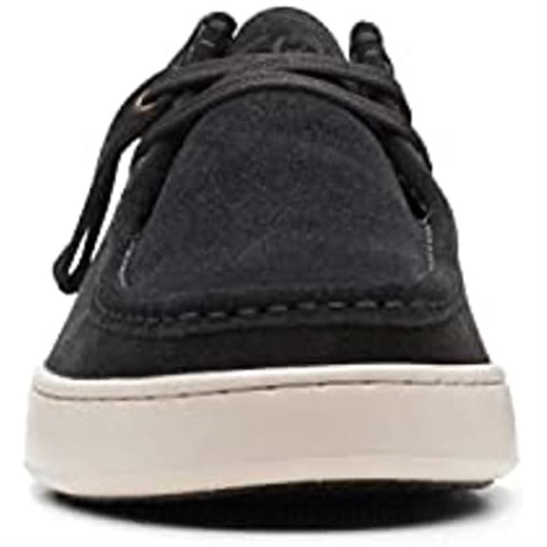 Clarks Court Lite Wally Suede Shoes Black 840401098 Unisex Clarks