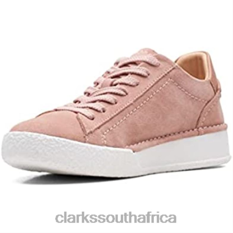 Craft Cup Lace Suede Shoes Red Clarks 840402662 Unisex Clarks