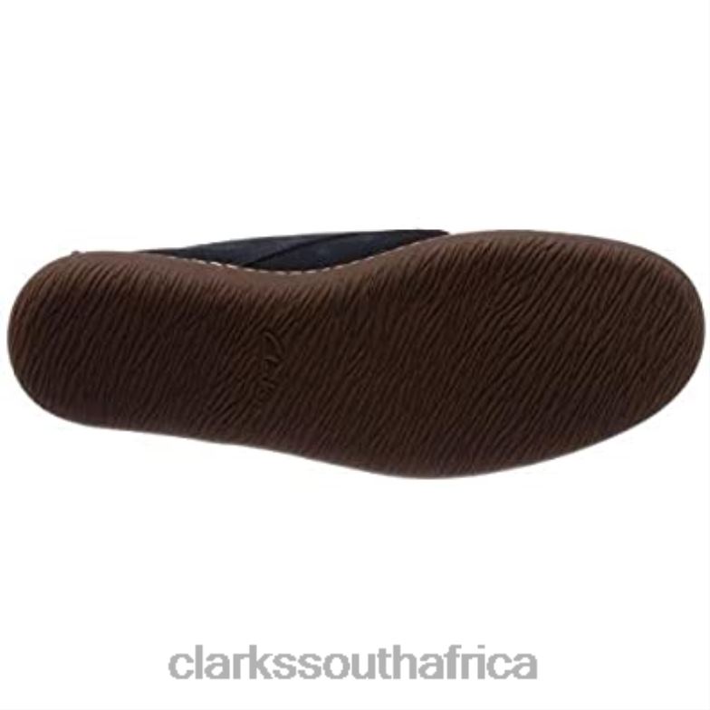 Saltash Lace Suede Shoes Dark Grey Navy Suede Clarks 8404030 Unisex Clarks Navy Suede