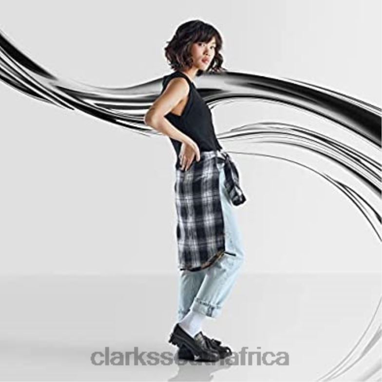 Teala Loafer Leather Clarks Shoes 840402736 Unisex Clarks