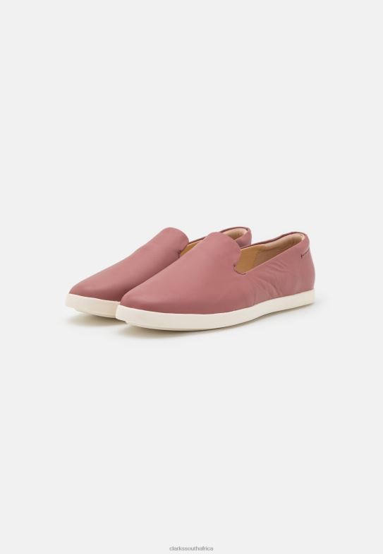 Mauve Clarks Ace Lite Slip-Ons 840406931 Unisex Clarks Mauve