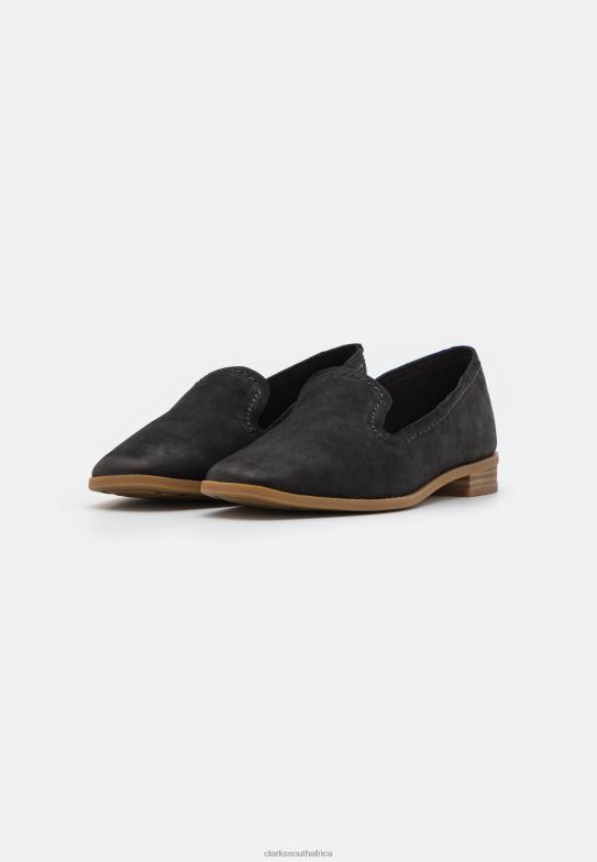 Pure Hall Slip-Ons Clarks Black 840406925 Unisex Clarks Black