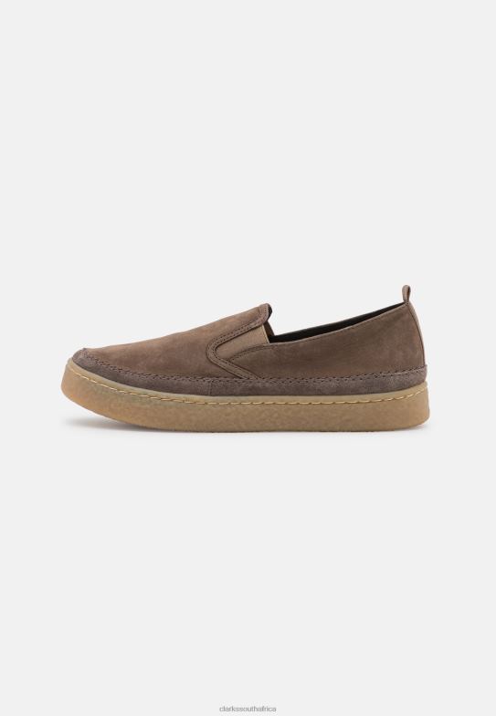 Taupe Clarks Barleigh Slip-Ons 840406920 Unisex Clarks Taupe