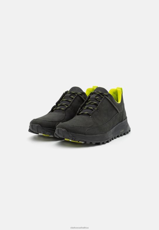 Black Clarks Trek Run Trainers 840407096 Unisex Clarks Black