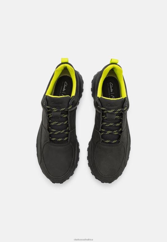 Black Clarks Trek Run Trainers 840407096 Unisex Clarks Black