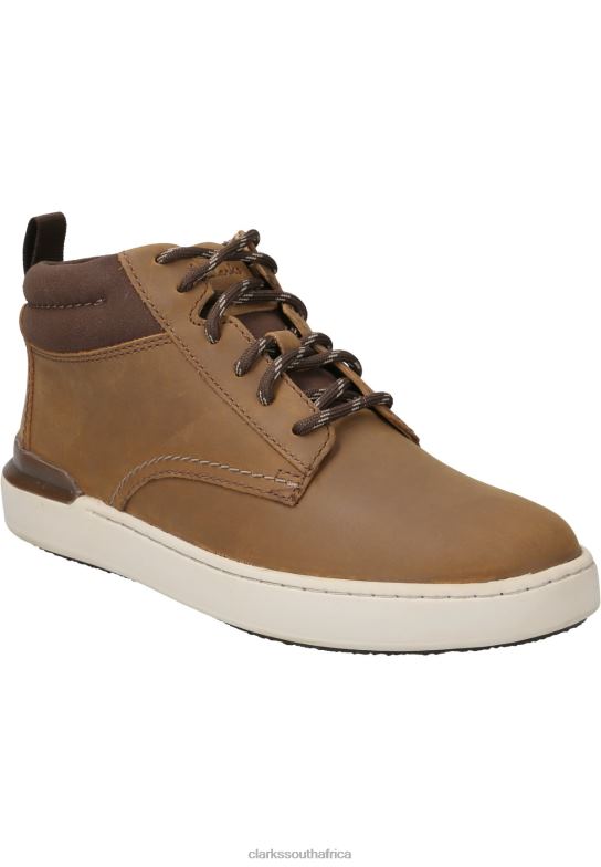 Clarks High-Top Trainers Braun 840407098 Unisex Clarks Braun