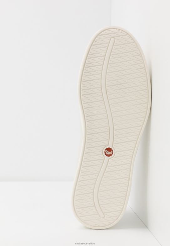 Costa Lace Trainers Clarks White 840407103 Unisex Clarks White