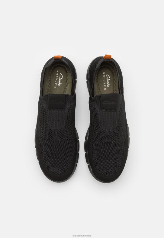 Nature X Ease Trainers Black Clarks 840407094 Unisex Clarks Black