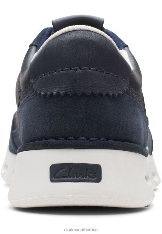 Nature X One Trainers Clarks Navy Combi 840407101 Unisex Clarks Navy Combi