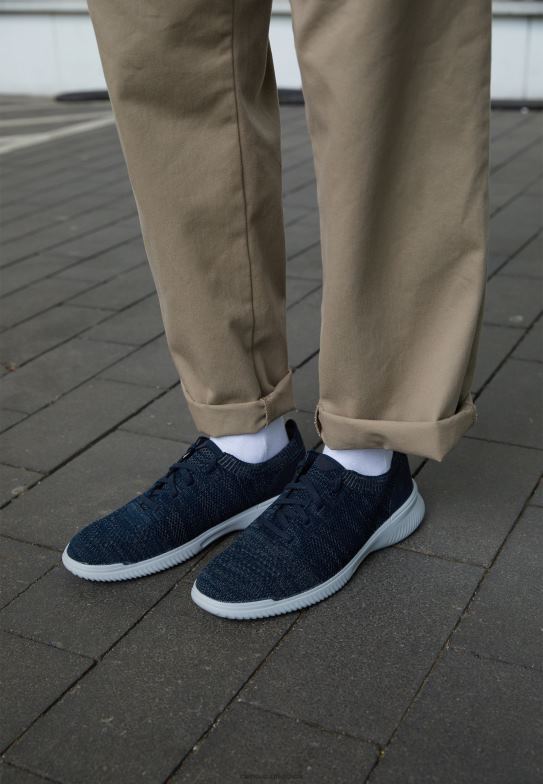 Navy Clarks Donaway Trainers 840407107 Unisex Clarks Navy