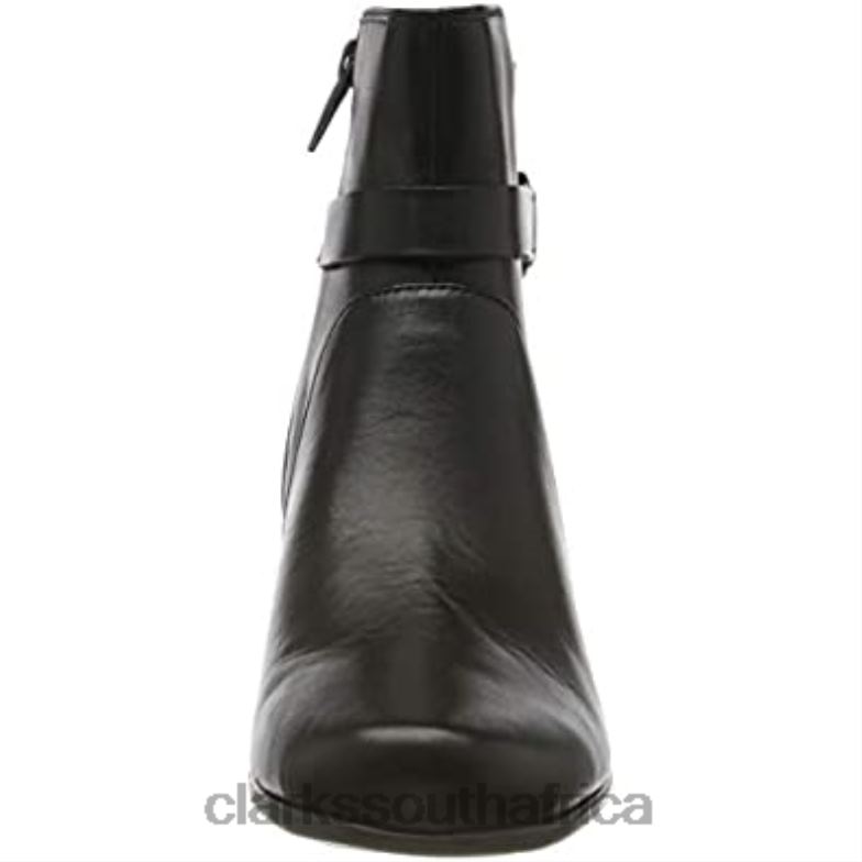 Black Clarks Women's Un Damson Mid Ankle Boots 84040915 Women Clarks Black