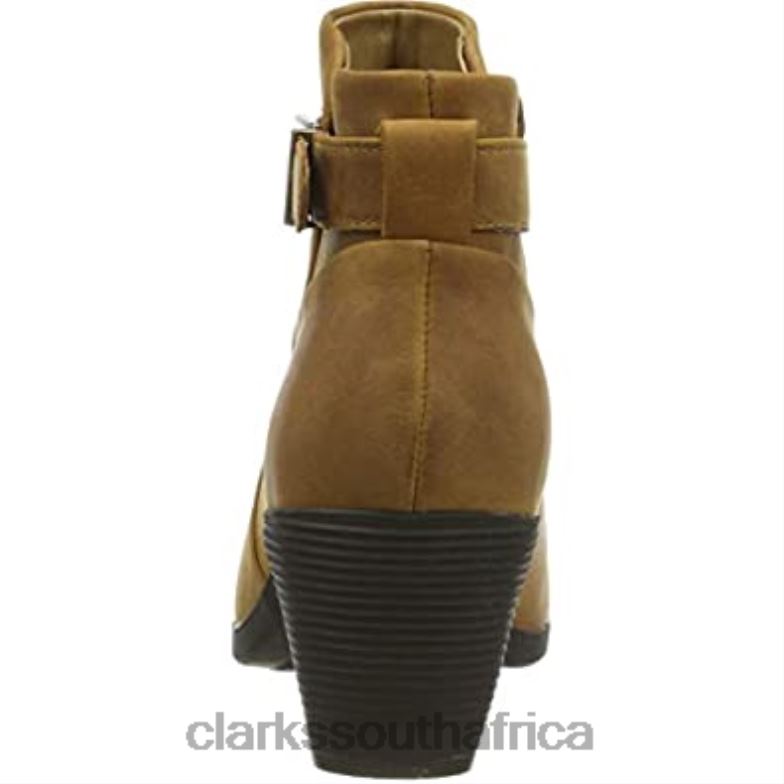 Brown Dark Tan Oily Dark Tan Oily Clarks Women's Un Lindel Lo Ankle Boots 840402083 Women Clarks Brown Dark Tan Oily Dark Tan Oily