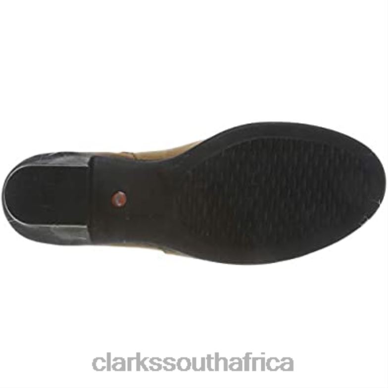 Brown Dark Tan Oily Dark Tan Oily Clarks Women's Un Lindel Lo Ankle Boots 840402083 Women Clarks Brown Dark Tan Oily Dark Tan Oily