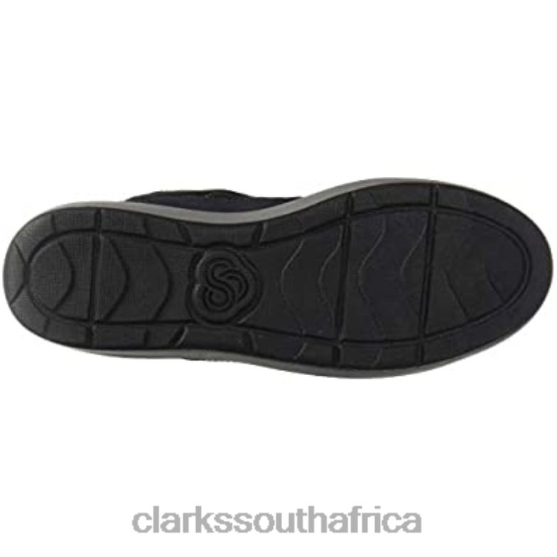 Women's Step North Frost Ankle Boot Black Textile Clarks 840402446 Women Clarks Black Textile