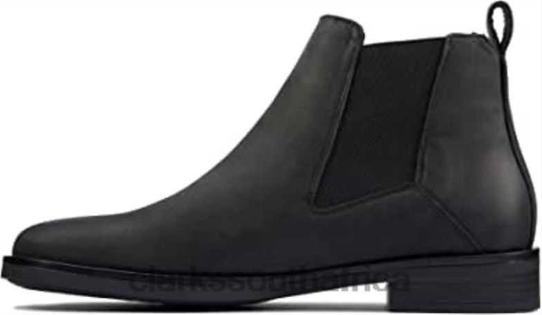 Clarks Black Women's Memi Top Chelsea Boot 84040569 Women Clarks Black Leather