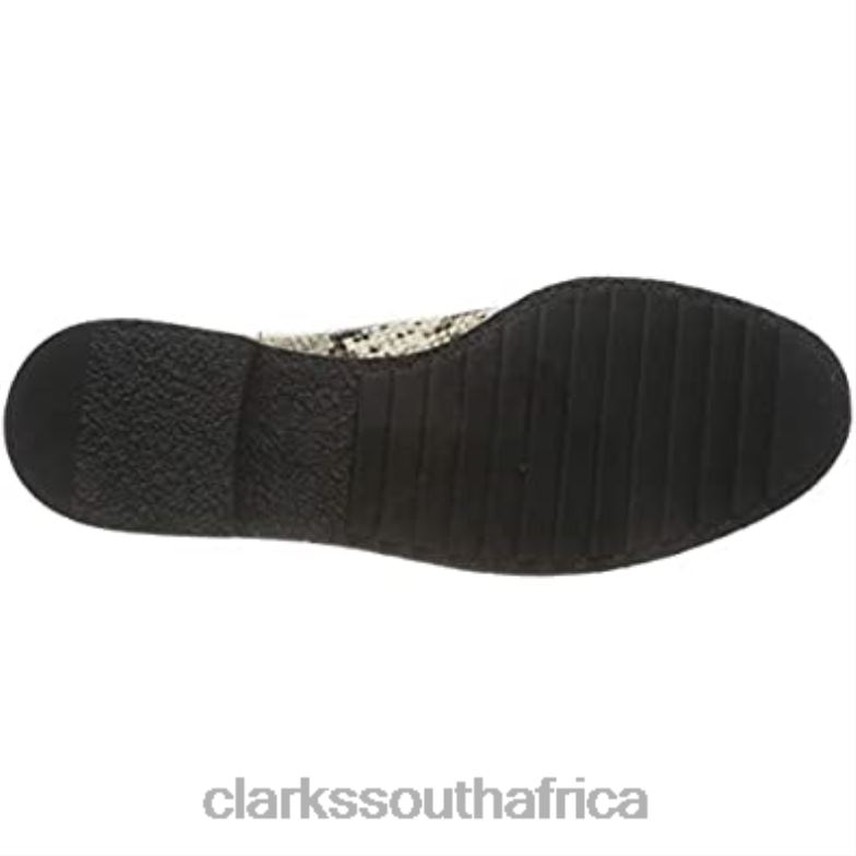 Women's Griff Plaza Chelsea Boots Grey Taupe Snake Taupe Snake Clarks 840402982 Women Clarks Grey Taupe Snake Taupe Snake