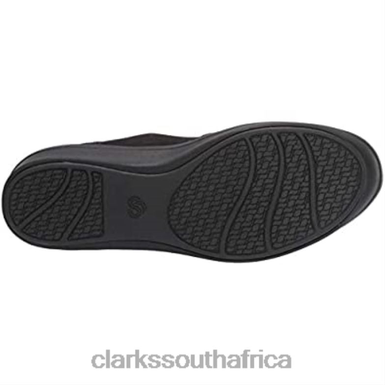 Women's Step Rose Sun Chelsea Boot Black Textile Clarks 840401398 Women Clarks Black Textile