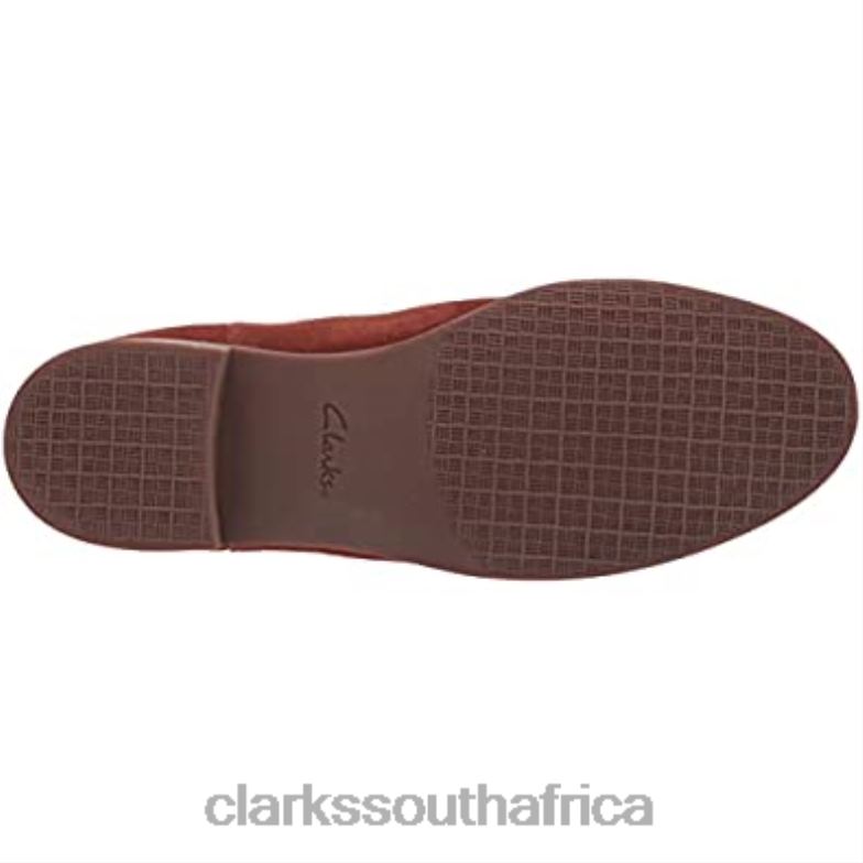 Women's Trish Chelsea Fashion Boot Mahoga Ny Clarks 840402102 Women Clarks