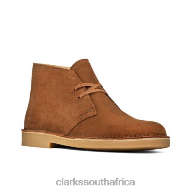 Clarks Desert Boot 2 Dark Tan Suede 840404130 Women Clarks Dark Tan Suede