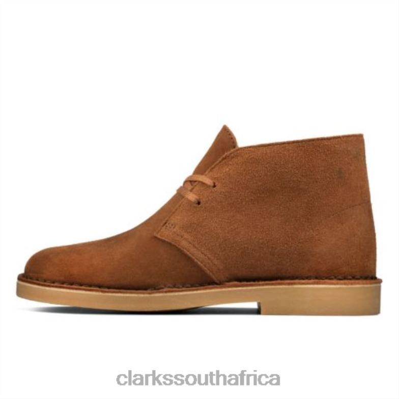 Clarks Desert Boot 2 Dark Tan Suede 840404130 Women Clarks Dark Tan Suede
