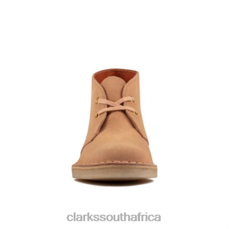 Clarks Sandstone Suede Desert Boot 840404201 Women Clarks Sandstone Suede