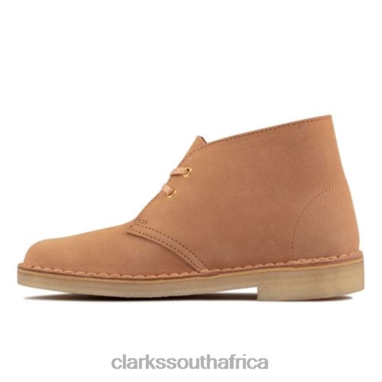 Clarks Sandstone Suede Desert Boot 840404201 Women Clarks Sandstone Suede