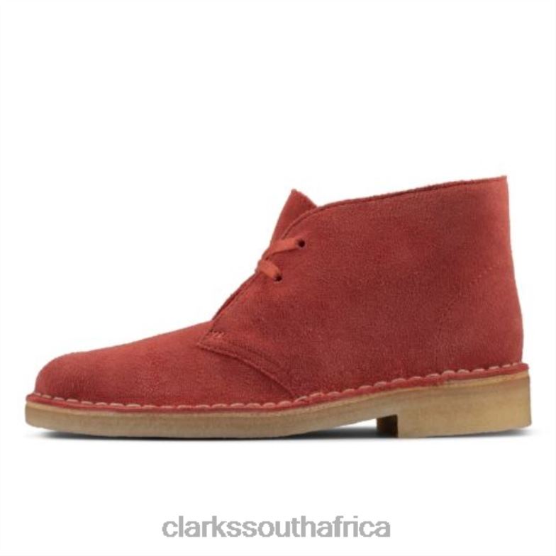 Desert Boot Dark Blush Sde Clarks 840404166 Women Clarks Dark Blush Sde