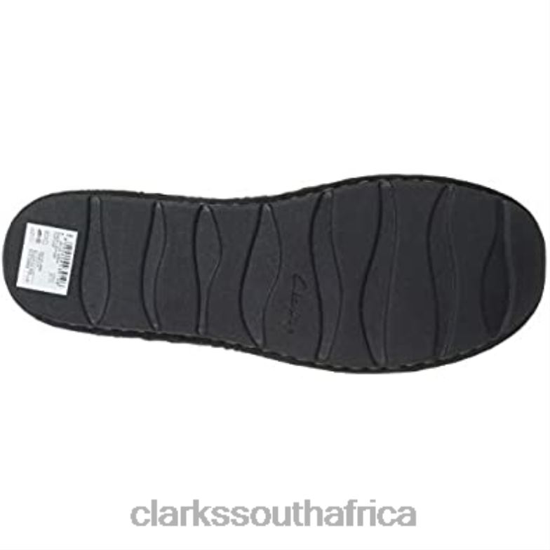 Black Leather Women's Janice Verna Fashion Boot Clarks 840402940 Women Clarks Black Leather