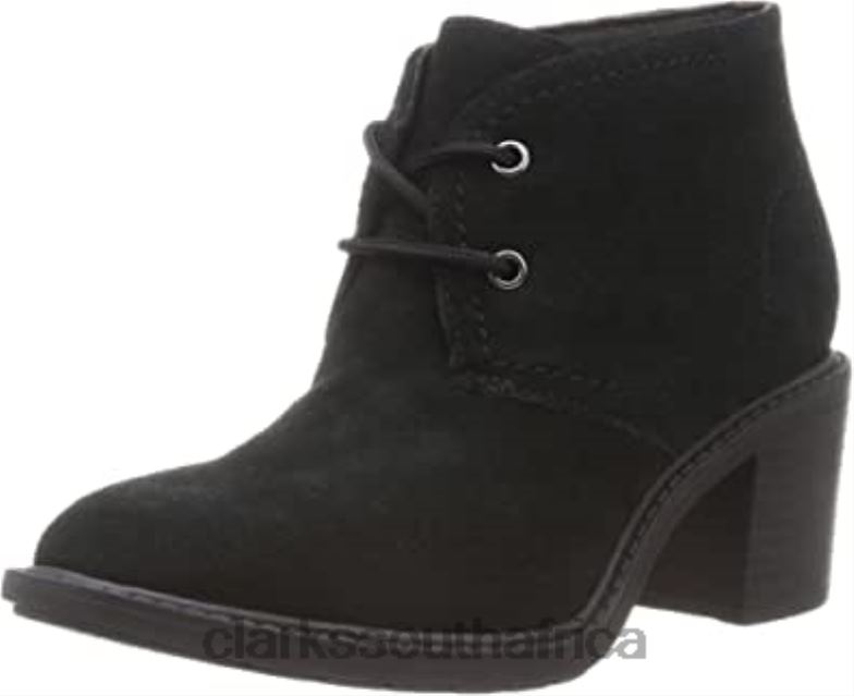 Women's Scene Laceboot Fashion Boot Clarks Black Sde 84040999 Women Clarks Black Sde
