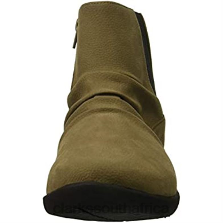 Women's Sillian Rima Fashion Boot Clarks Sage Synthetic 840402703 Women Clarks Sage Synthetic