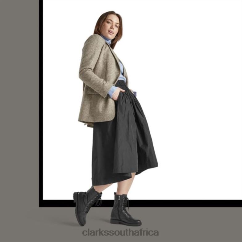 Black Leather Clarks Orinoco 2 Style Black Leather 840405312 Women Clarks Black Leather