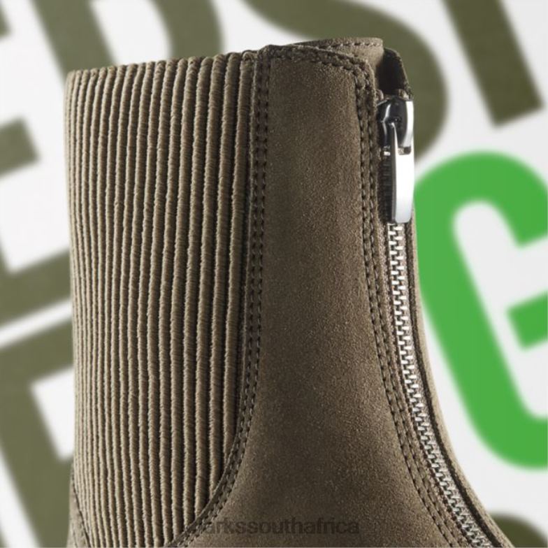 Dark Olive Suede Clarks Orinoco2 Up Dark Olive Suede 840405307 Women Clarks Dark Olive Suede