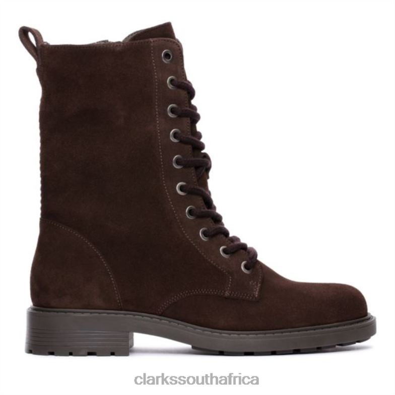Orinoco 2 Style Dark Brown Suede Clarks Dark Brown Suede 840405277 Women Clarks Dark Brown Suede