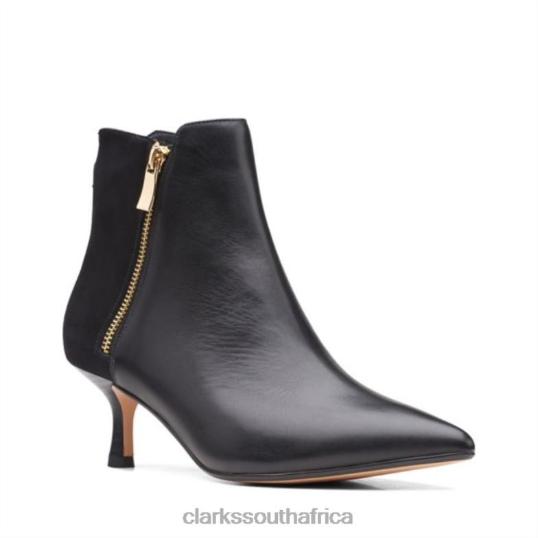 Black Clarks Violet 55 Zip Black 840405976 Women Clarks Black