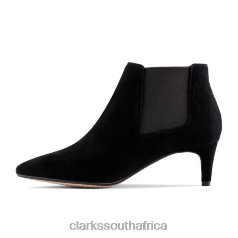 Black Suede Clarks Laina 55 Boot 2 840404224 Women Clarks Black Suede