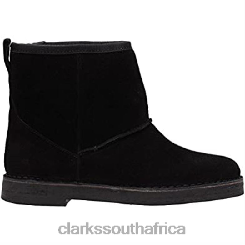 Clarks Black Suede Women's Drafty Day Boot 840402697 Women Clarks Black Suede