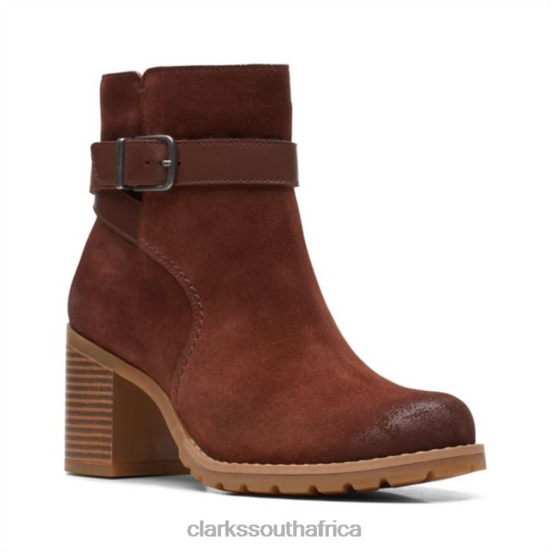 Clarks Clarkwell Hall British Tan Sde British Tan Sde 840406026 Women Clarks British Tan Sde