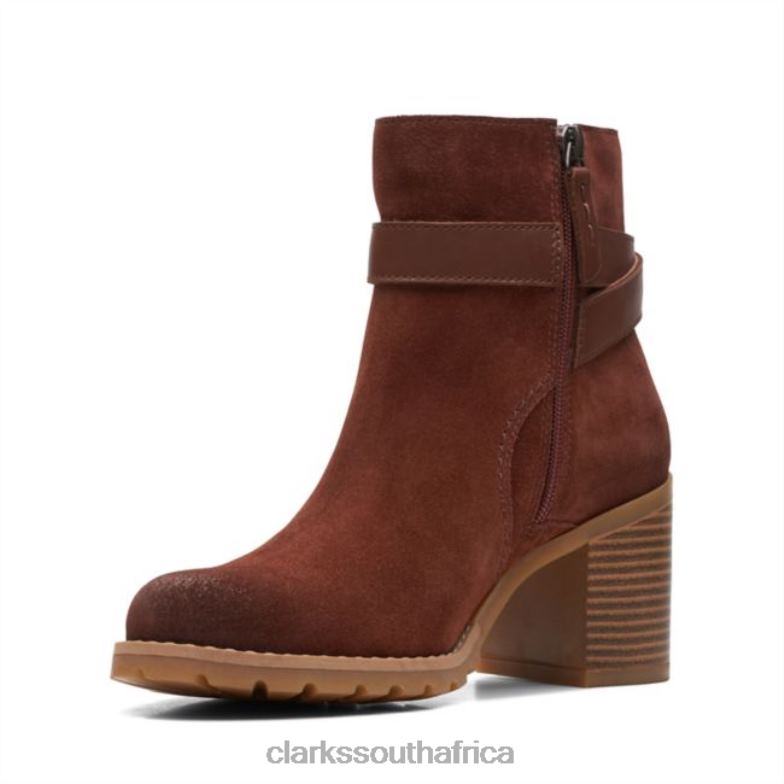 Clarks Clarkwell Hall British Tan Sde British Tan Sde 840406026 Women Clarks British Tan Sde