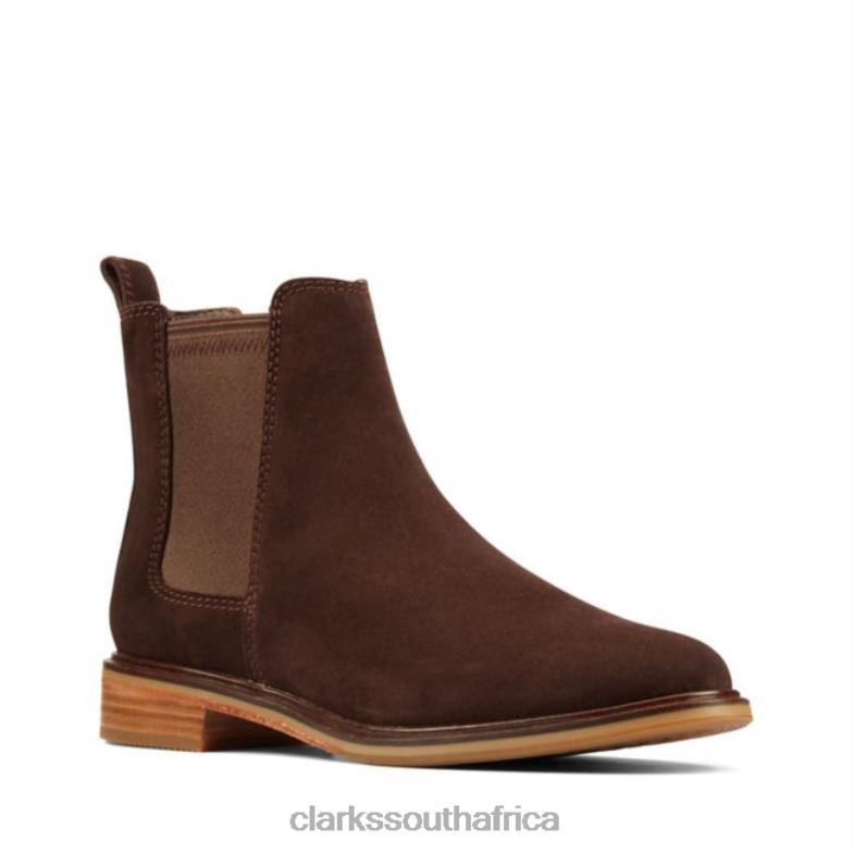 Dark Brown Suede Clarks Clarkdale Arlo Dark Brown Suede 840406435 Women Clarks Dark Brown Suede